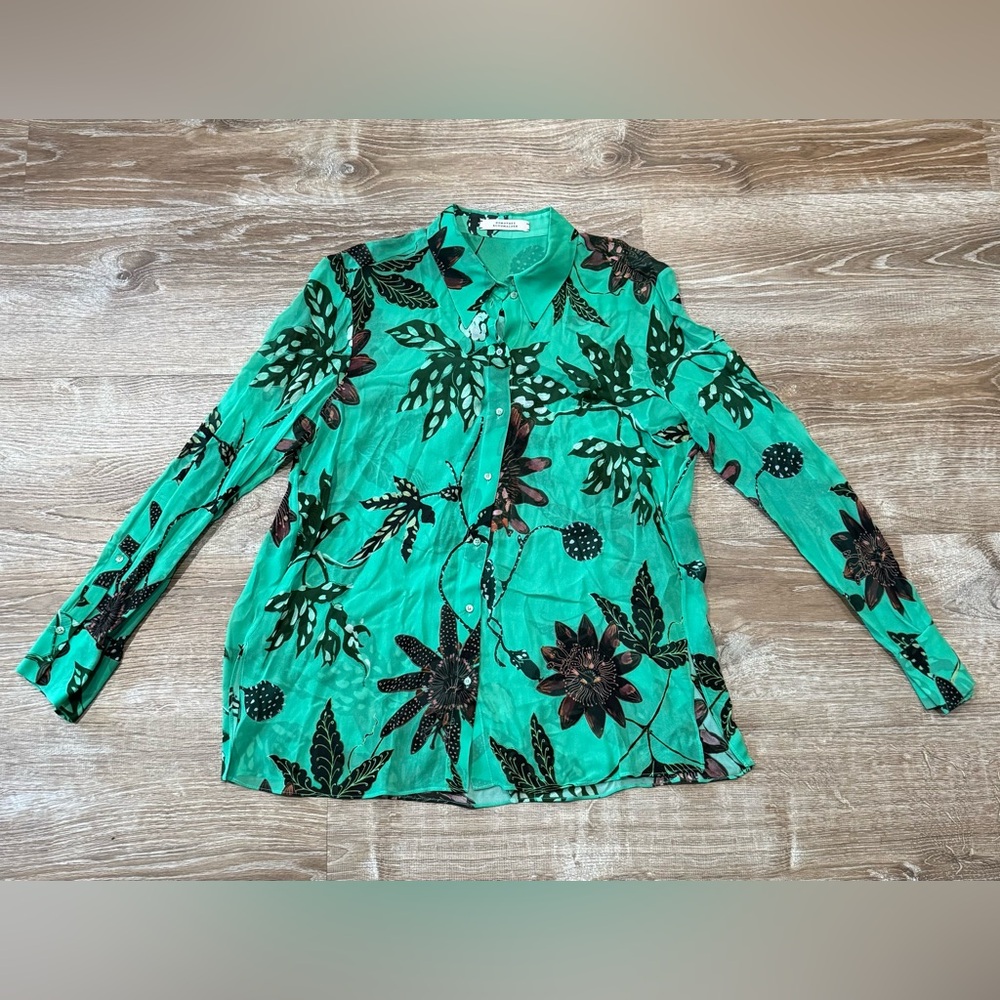 DOROTHEE SCHUMACHER Floral Sheer Shirt